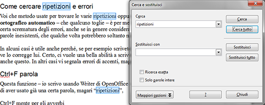 Ctrl+F e parola