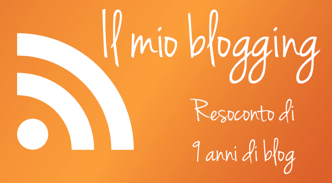 Il mio blogging