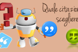Come scegliere una citazione