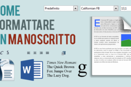 Come formattare un manoscritto