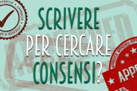 Scrivere per cercare consensi?