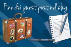 Perché non accetto più guest post nel blog