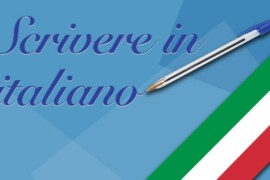 Scrivere in italiano