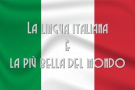 La lingua italiana è la più bella del mondo