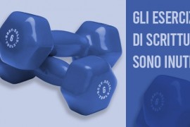 Gli esercizi di scrittura sono inutili