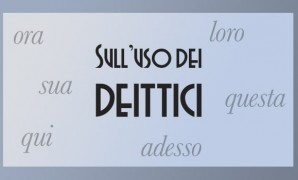 I deittici