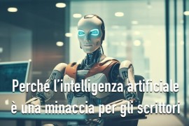 Perché l’intelligenza artificiale è una minaccia per gli scrittori