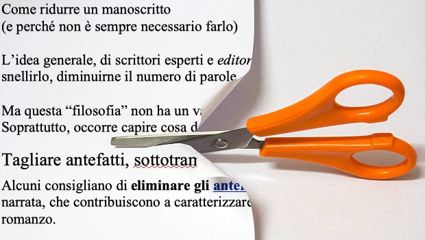 Come ridurre un manoscritto