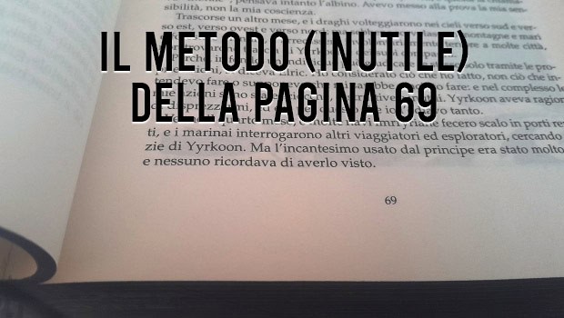 Il metodo (inutile) della pagina 69