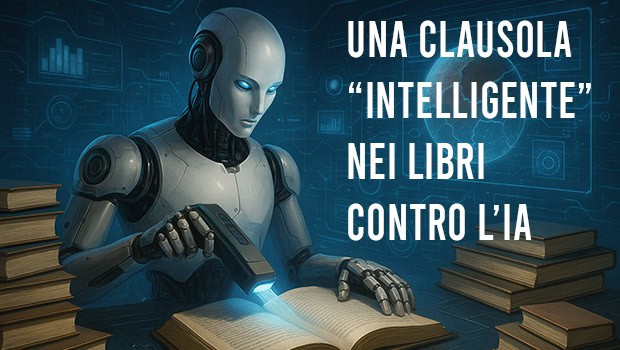 Una clausola “intelligente” nei libri contro l’IA