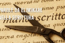 Parole da eliminare nella scrittura
