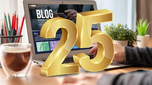 25 anni di scrittura per il web