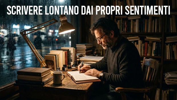 Scrivere lontano dai propri sentimenti